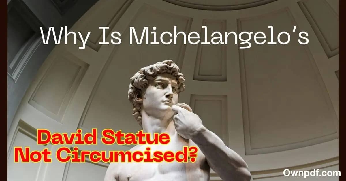 Why Is Michelangelo’s David Statue Not Circumcised?